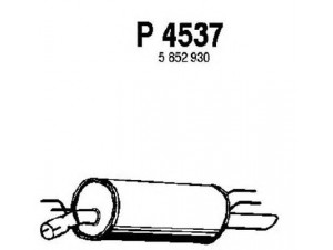 FENNO P4537 galinis duslintuvas 
 Išmetimo sistema -> Duslintuvas
5852844, 5852930