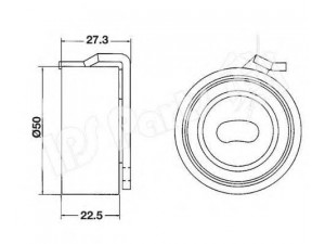 IPS Parts ITB-6115 įtempiklis, paskirstymo diržas
13070-01B00, 13070-01B01, 13070-24B00