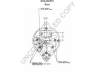 PRESTOLITE ELECTRIC 8HA2003FS kintamosios srovės generatorius
110164HC, 110174HC, 3675142, 3675142RX