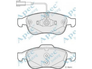 APEC braking PAD1795 stabdžių trinkelių rinkinys, diskinis stabdys 
 Techninės priežiūros dalys -> Papildomas remontas
77365355