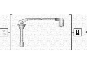MAGNETI MARELLI 941318111104 uždegimo laido komplektas 
 Kibirkšties / kaitinamasis uždegimas -> Uždegimo laidai/jungtys