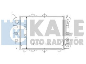 KALE OTO RADYATÖR 164699 radiatorius, variklio aušinimas 
 Aušinimo sistema -> Radiatorius/alyvos aušintuvas -> Radiatorius/dalys
113610502