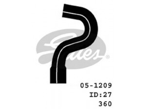GATES 05-1209 radiatoriaus žarna
21501-0M000