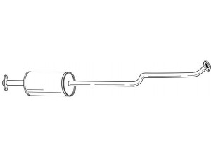 AKS DASIS SG38439 vidurinis duslintuvas