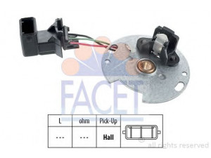 FACET 8.4982 jutiklis, uždegimo impulsas 
 Variklis -> Variklio elektra
030 905 205 AE, 030 905 205 AE