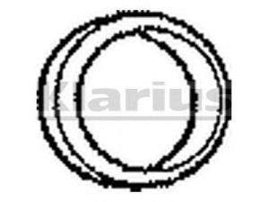 KLARIUS BMG26 tarpiklis, išleidimo kolektorius
18301728734