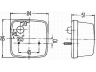 HELLA 2PF 003 014-071 atšvaitas; atšvaitas
1603.12.2, 061611, 1100, 11025468