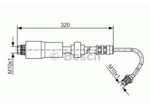 BOSCH 1 987 476 065 stabdžių žarnelė 
 Stabdžių sistema -> Stabdžių žarnelės
82 00 058 949