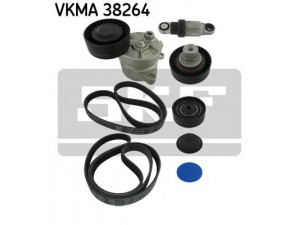 SKF VKMA 38264 V formos rumbuotas diržas, komplektas 
 Techninės priežiūros dalys -> Techninės priežiūros intervalai
98455448, 03L 903 137 H, 03L 903 137 L