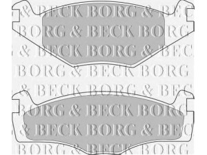 BORG & BECK BBP1420 stabdžių trinkelių rinkinys, diskinis stabdys 
 Techninės priežiūros dalys -> Papildomas remontas
175698151, 176698151, 191615109H