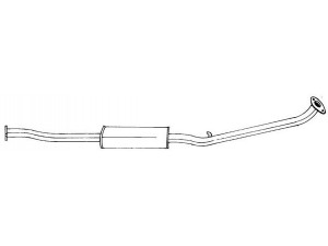 AKS DASIS SG44400 vidurinis duslintuvas