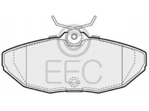 EEC BRP1127 stabdžių trinkelių rinkinys, diskinis stabdys 
 Techninės priežiūros dalys -> Papildomas remontas
C2C22316, XR812436, XR848934