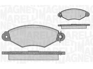 MAGNETI MARELLI 363916060200 stabdžių trinkelių rinkinys, diskinis stabdys 
 Techninės priežiūros dalys -> Papildomas remontas
425166, 425169, 425205, 425191