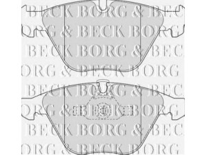 BORG & BECK BBP2110 stabdžių trinkelių rinkinys, diskinis stabdys 
 Techninės priežiūros dalys -> Papildomas remontas
34116780711, 34116794915, 34116794916