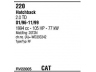 WALKER RV22005 išmetimo sistema 
 Išmetimo sistema -> Išmetimo sistema, visa