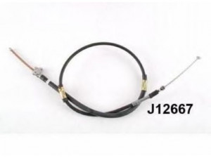 NIPPARTS J12667 trosas, stovėjimo stabdys 
 Stabdžių sistema -> Valdymo svirtys/trosai
46430-39026, 46430-39045, 46430-39055