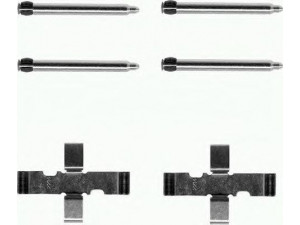 MINTEX MBA1101 priedų komplektas, diskinių stabdžių trinkelės 
 Stabdžių sistema -> Diskinis stabdys -> Stabdžių dalys/priedai