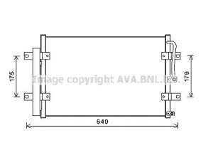 AVA QUALITY COOLING HY5361 kondensatorius, oro kondicionierius