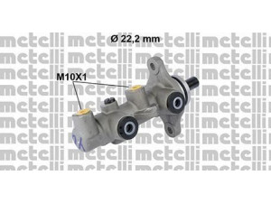 METELLI 05-0820 pagrindinis cilindras, stabdžiai 
 Stabdžių sistema -> Pagrindinis stabdžių cilindras
58510-1G100, 58510-1G100