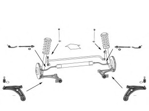 MEYLE WG0483800 vairavimo mechanizmas; rato pakaba 
 Ašies montavimas/vairavimo mechanizmas/ratai -> Prekių paieška pagal schemą