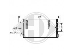 DIEDERICHS 8101800 kondensatorius, oro kondicionierius 
 Oro kondicionavimas -> Kondensatorius
4G0260403A, 8K0260401AA, 8K0260401AB