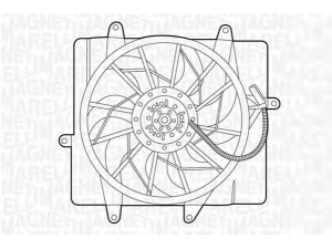 MAGNETI MARELLI 069422369010 ventiliatorius, radiatoriaus 
 Aušinimo sistema -> Oro aušinimas
5017407AA