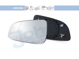 JOHNS 55 09 37-81 veidrodėlio stiklas, išorinis veidrodėlis 
 Kėbulas -> Keleivių kabina -> Veidrodėlis
64 28 786