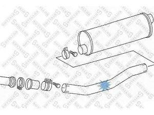 STELLOX 82-03558-SX išleidimo kolektorius
6524901120