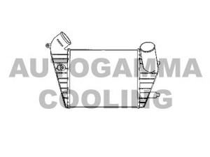 AUTOGAMMA 101856 tarpinis suslėgto oro aušintuvas, kompresorius 
 Variklis -> Oro tiekimas -> Įkrovos agregatas (turbo/superįkrova) -> Tarpinis suslėgto oro aušintuvas
4A0145805, 4A0145805K
