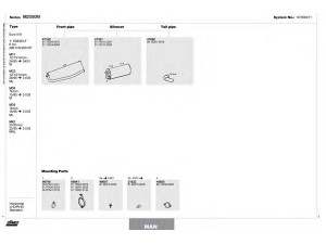 DINEX 147000011 išmetimo sistema 
 Išmetimo sistema -> Išmetimo sistema, visa