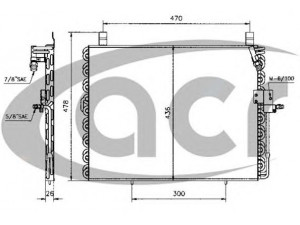 ACR 300191 kondensatorius, oro kondicionierius 
 Oro kondicionavimas -> Kondensatorius
1248300270, 1248300670, 1248301870