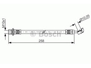 BOSCH 1 987 481 467 stabdžių žarnelė 
 Stabdžių sistema -> Stabdžių žarnelės