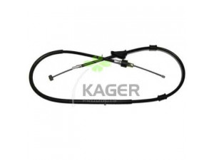 KAGER 19-6464 trosas, stovėjimo stabdys 
 Stabdžių sistema -> Valdymo svirtys/trosai
5440264G00