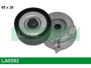 LUCAS ENGINE DRIVE LA0392 įtempiklio svirtis, V formos rumbuotas diržas 
 Diržinė pavara -> V formos rumbuotas diržas/komplektas -> Įtempiklis