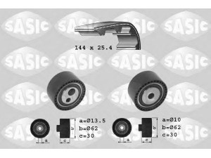 SASIC 1750027 paskirstymo diržo komplektas 
 Techninės priežiūros dalys -> Papildomas remontas
0831K5, 0831T7, 9467521280, 9467628380