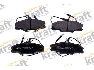 KRAFT AUTOMOTIVE 6005615 stabdžių trinkelių rinkinys, diskinis stabdys 
 Techninės priežiūros dalys -> Papildomas remontas
4251-31, 425131, 4252-68, 425268