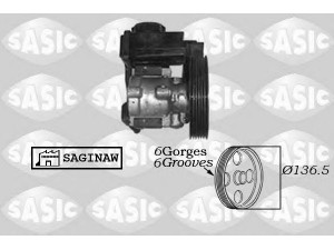 SASIC 7070023 hidraulinis siurblys, vairo sistema 
 Vairavimas -> Vairo pavara/siurblys
4007V5