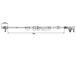 BOSCH 0 265 007 638 jutiklis, rato greitis 
 Elektros įranga -> Jutikliai
454 542 03 18, A 454 542 03 18