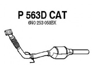 FENNO P563DCAT katalizatoriaus keitiklis 
 Išmetimo sistema -> Katalizatoriaus keitiklis
BM80085H, 6N0253058AX, 6N0253058DX