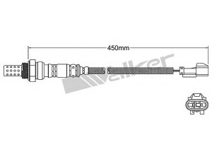 WALKER PRODUCTS 250-22016 lambda jutiklis
MD307050, MR214933, MR420138, MR560408