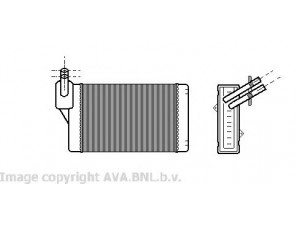 AVA QUALITY COOLING VW6060 šilumokaitis, salono šildymas 
 Šildymas / vėdinimas -> Šilumokaitis
191819031B, 191819031C, 191819031D