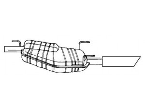 AKS DASIS SG40669 galinis duslintuvas