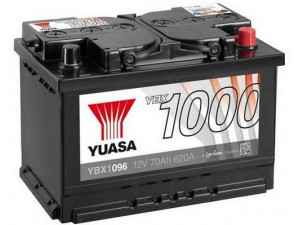 YUASA YBX1096 starterio akumuliatorius 
 Elektros įranga -> Akumuliatorius