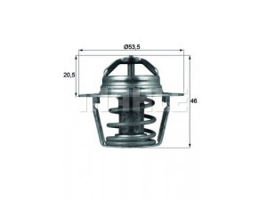 BEHR TX 91 89D termostatas, aušinimo skystis 
 Aušinimo sistema -> Termostatas/tarpiklis -> Thermostat
7700109641, 7700866896, 7700872314