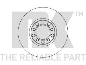 NK 203322 stabdžių diskas 
 Dviratė transporto priemonės -> Stabdžių sistema -> Stabdžių diskai / priedai
1264200005, 1264200172, 1264210012