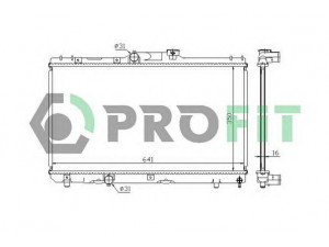 PROFIT PR 8135A1 radiatorius, variklio aušinimas 
 Aušinimo sistema -> Radiatorius/alyvos aušintuvas -> Radiatorius/dalys
1640002100, 1640002101, 1640015450