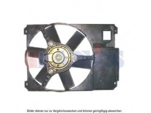 AKS DASIS 068052N ventiliatorius, radiatoriaus 
 Aušinimo sistema -> Oro aušinimas
1305559080, 1328088080, 125339