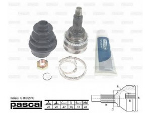 PASCAL G18025PC jungčių komplektas, kardaninis velenas 
 Ratų pavara -> Sujungimai/komplektas
44101-86G30, 44102-86G30, 4410286G30000