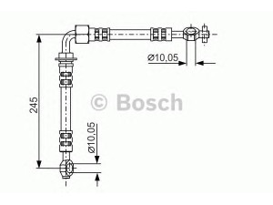 BOSCH 1 987 481 283 stabdžių žarnelė 
 Stabdžių sistema -> Stabdžių žarnelės
90947 02685