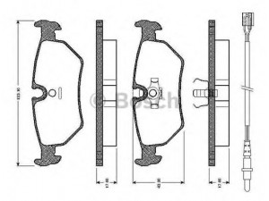 BOSCH 0 986 TB2 593 stabdžių trinkelių rinkinys, diskinis stabdys 
 Techninės priežiūros dalys -> Papildomas remontas
4251 12, 9404251248, 9404251248